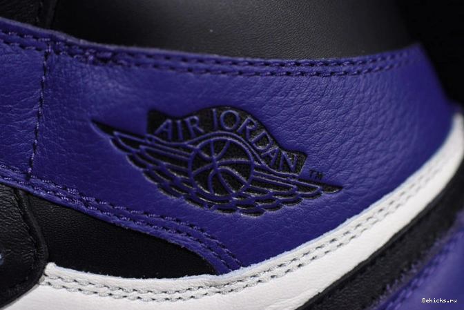 Reps BK 1 court purple 555088-501 air jordan 1106